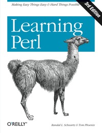 Cover image: Learning Perl 3rd edition 9780596001322