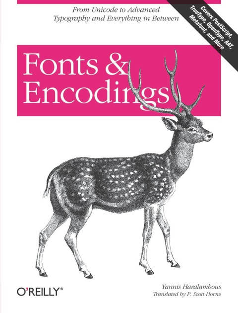 Cover image for book Fonts & Encodings