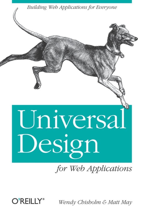 Cover image for book Universal Design for Web Applications: Web Applications That Reach Everyone