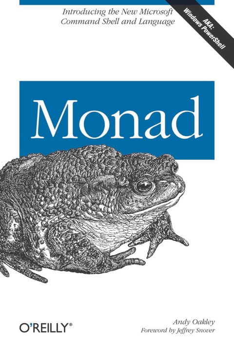 Cover image for book Monad (AKA PowerShell)
