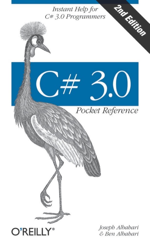 Cover image for book C# 3.0 Pocket Reference