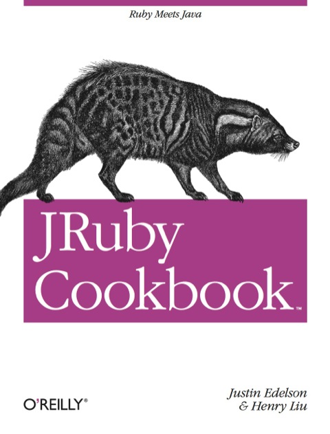 Cover image for book JRuby Cookbook