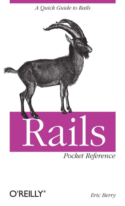 Cover image for book Rails Pocket Reference