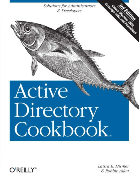 Cover image for book Active Directory Cookbook
