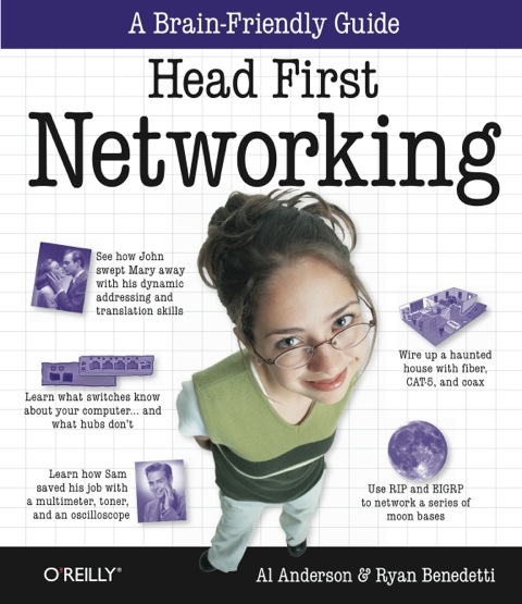 Cover image for book Head First Networking