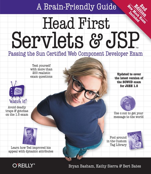 Cover image for book Head First Servlets and JSP