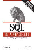 SQL in a Nutshell - Kevin Kline
