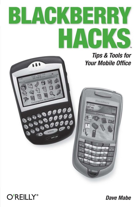 Cover image for book BlackBerry Hacks