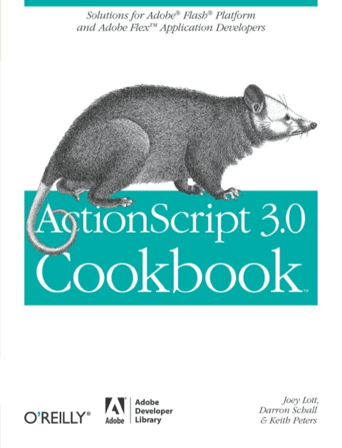 Cover image for book ActionScript 3.0 Cookbook