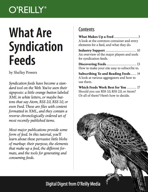 Cover image for book What Are Syndication Feeds