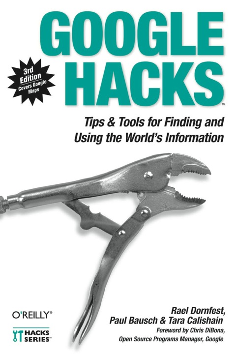 Cover image for book Google Hacks