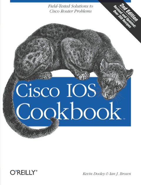 Cover image for book Cisco IOS Cookbook