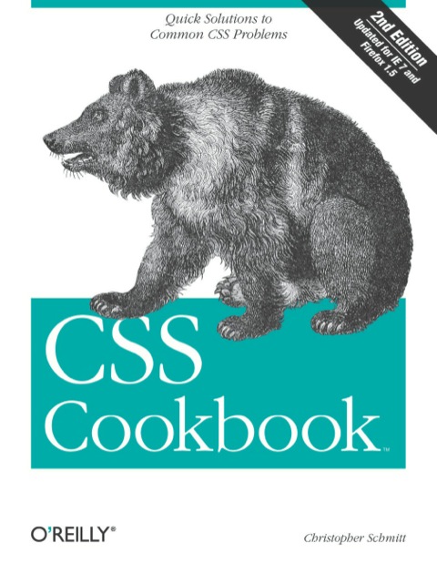 Cover image for book CSS Cookbook
