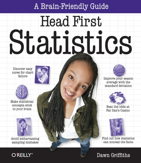 Cover image for book Head First Statistics