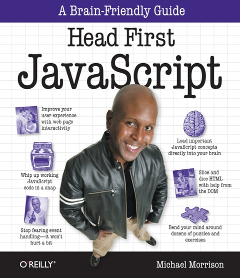 Cover image for book Head First JavaScript
