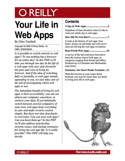 Cover image for book Your Life in Web Apps