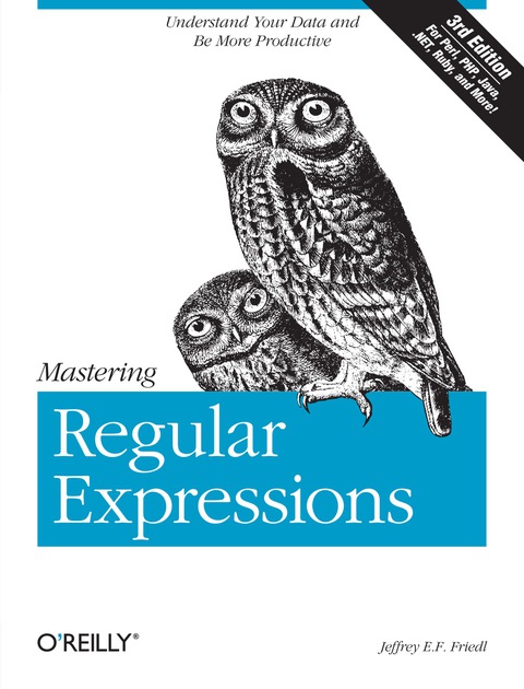 Cover image for book Mastering Regular Expressions
