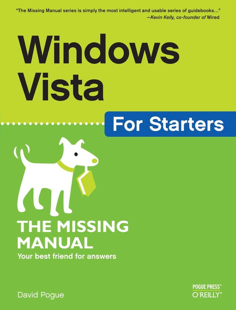 Cover image for book Windows Vista for Starters: The Missing Manual