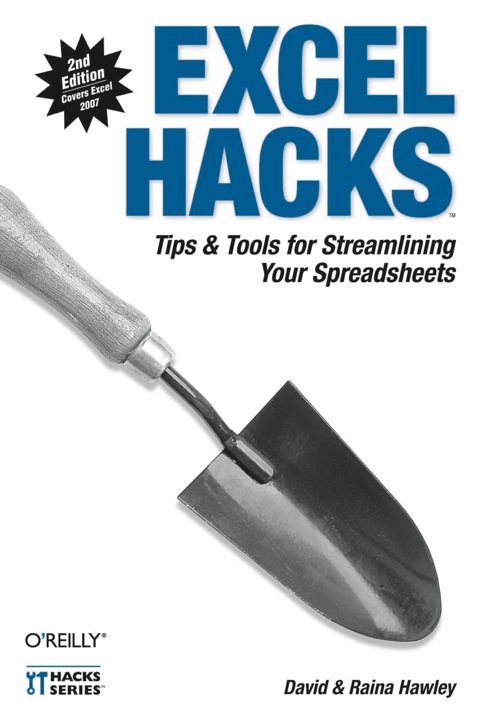 Cover image for book Excel Hacks