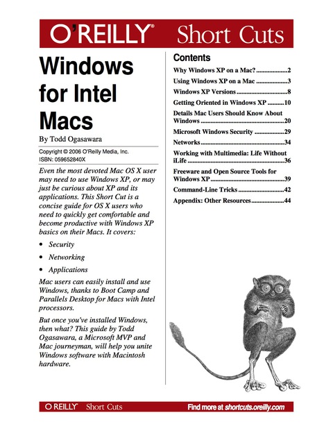 Cover image for book Windows for Intel Macs