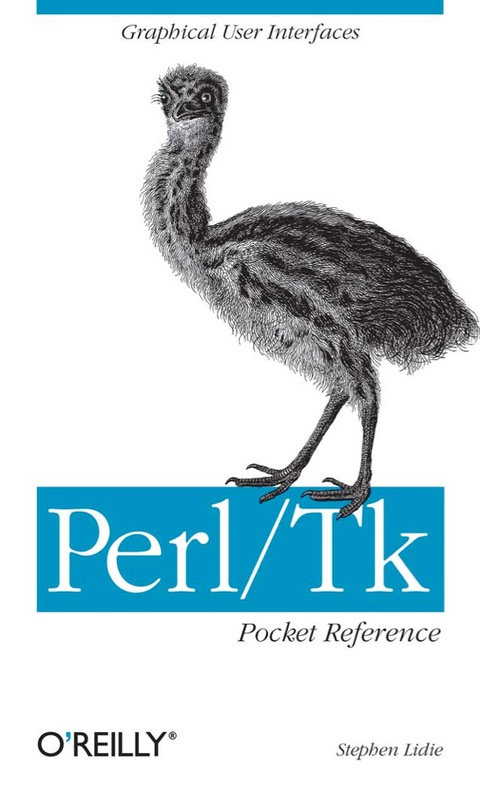 Cover image for book Perl/Tk Pocket Reference