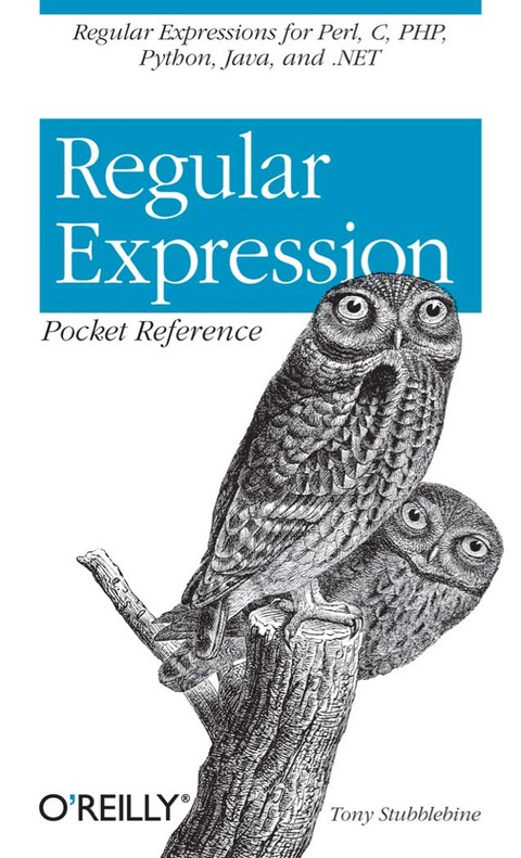 Cover image for book Regular Expression Pocket Reference