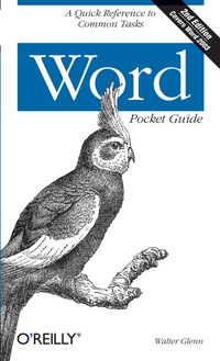 Cover image: Word Pocket Guide 2nd edition 9780596006846