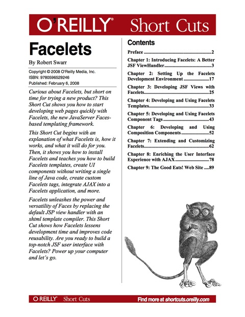 Cover image for book Facelets