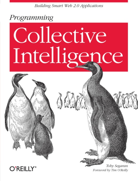Cover image for book Programming Collective Intelligence