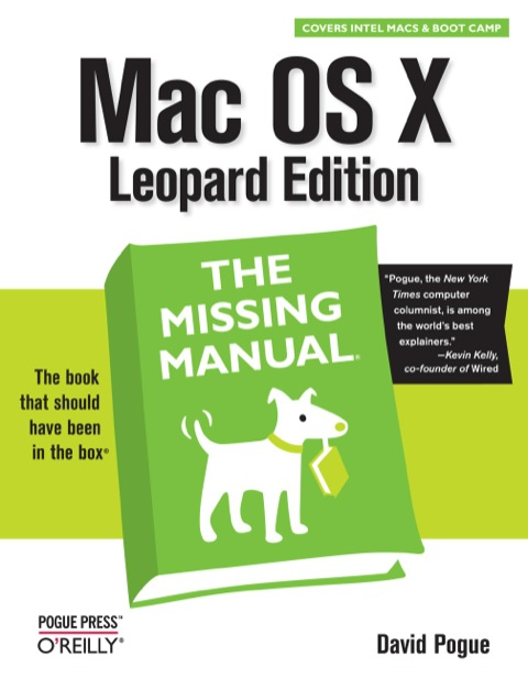 Cover image for book Mac OS X Leopard: The Missing Manual