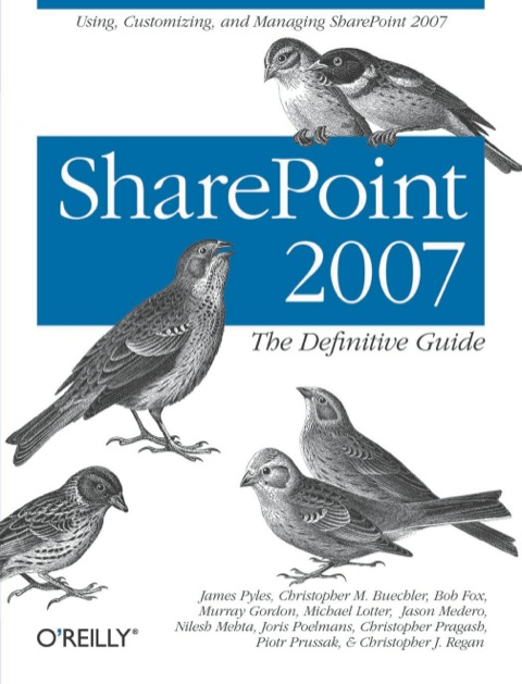 Cover image for book SharePoint 2007: The Definitive Guide