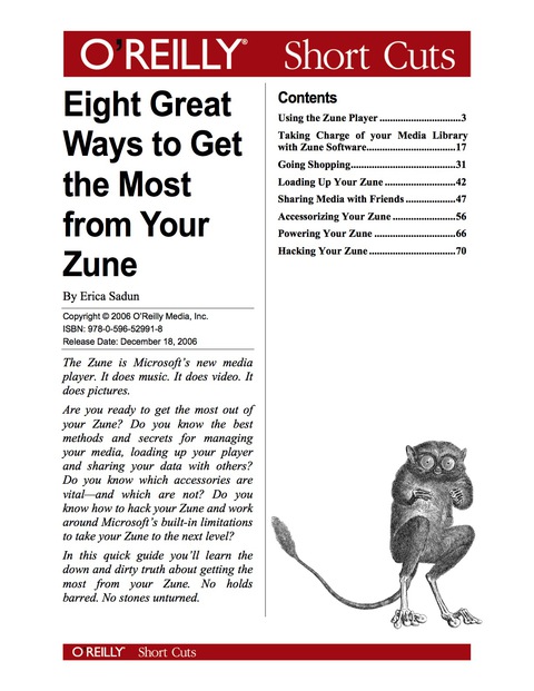 Cover image for book Eight Great Ways to Get the Most from Your Zune