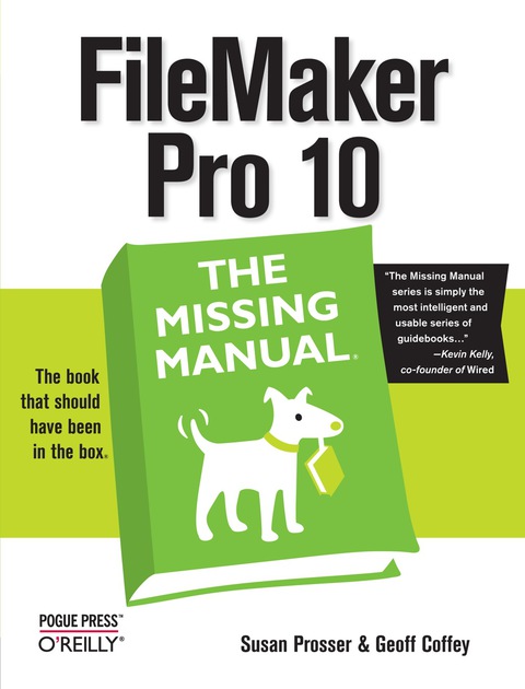 Cover image for book FileMaker Pro 10: The Missing Manual