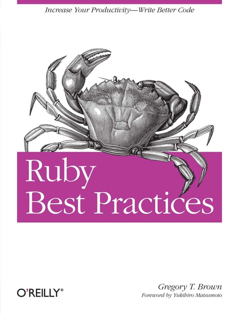 Cover image for book Ruby Best Practices