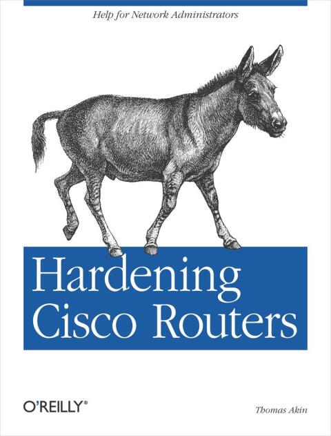 Cover image for book Hardening Cisco Routers