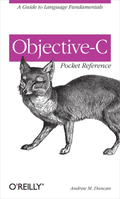 Cover image for book Objective-C Pocket Reference