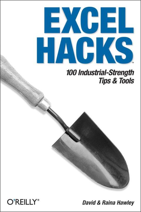 Cover image for book Excel Hacks