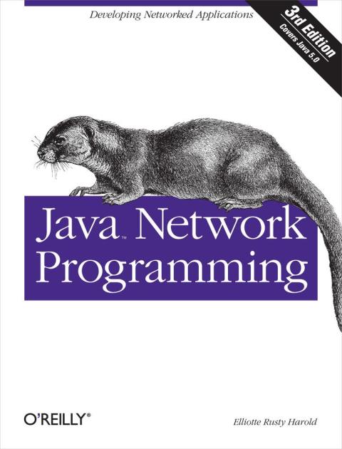 Cover image for book Java Network Programming
