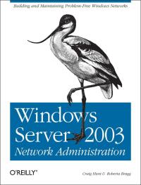 صورة الغلاف: Windows Server 2003 Network Administration 1st edition 9780596008000