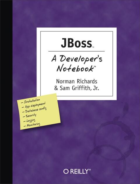 Cover image for book JBoss: A Developer's Notebook