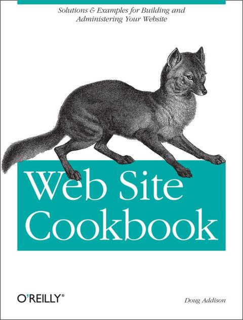 Cover image for book Web Site Cookbook