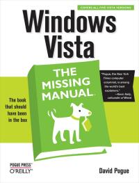 صورة الغلاف: Windows Vista: The Missing Manual 1st edition 9780596528270