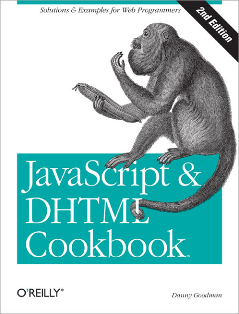 Cover image for book JavaScript & DHTML Cookbook