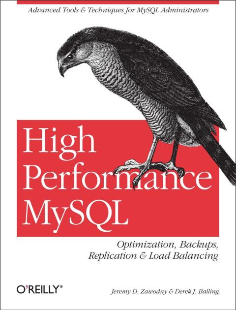 Cover image for book High Performance MySQL