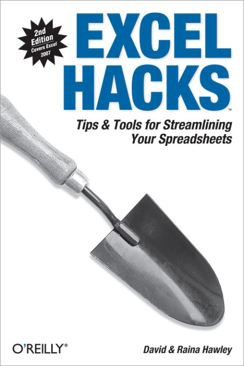 Cover image for book Excel Hacks