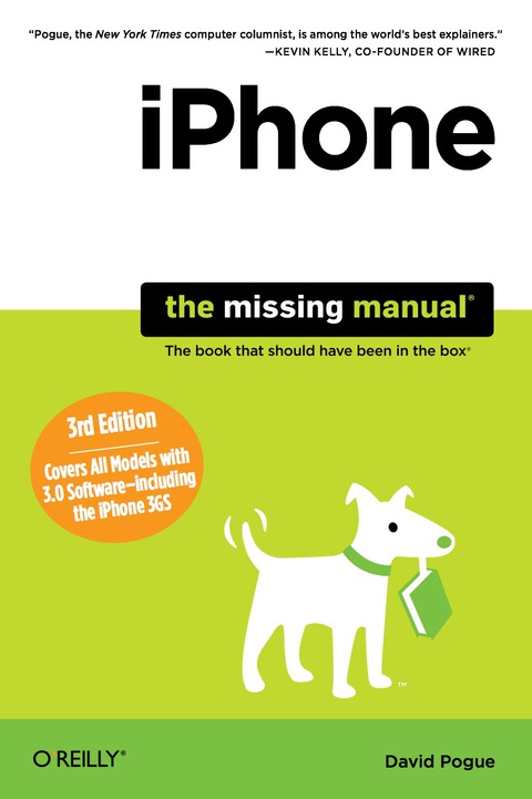 Cover image for book iPhone: The Missing Manual