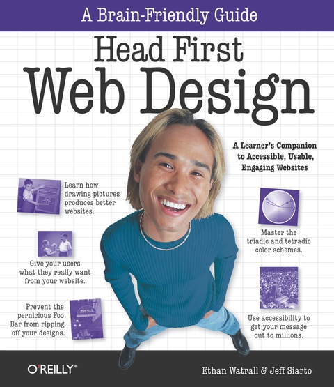 Cover image for book Head First Web Design