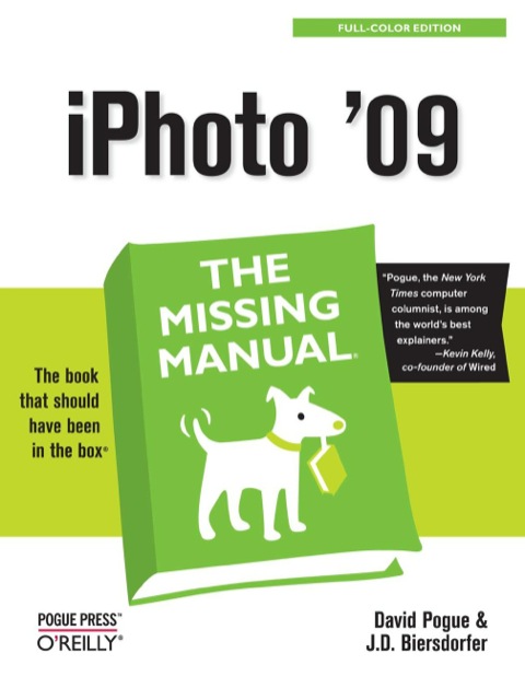 Cover image for book iPhoto '09: The Missing Manual