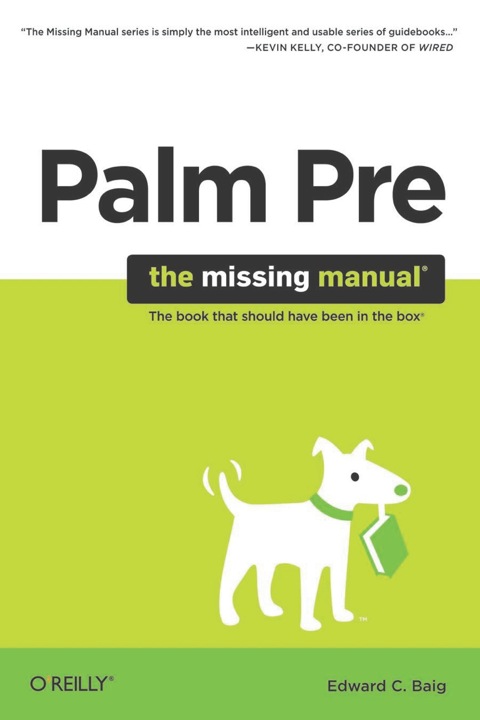 Cover image for book Palm Pre: The Missing Manual