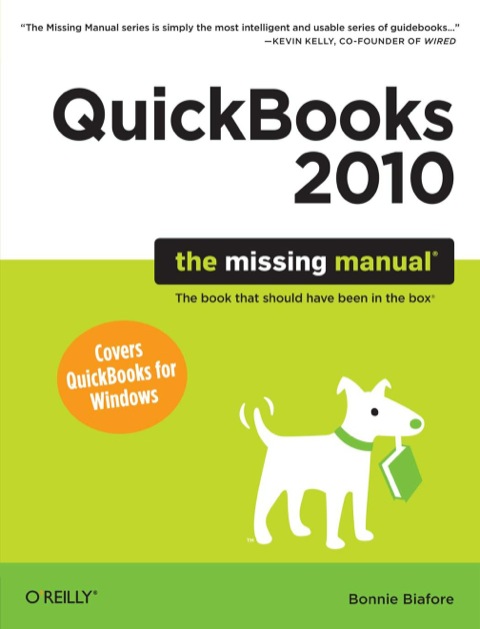 Cover image for book QuickBooks 2010: The Missing Manual